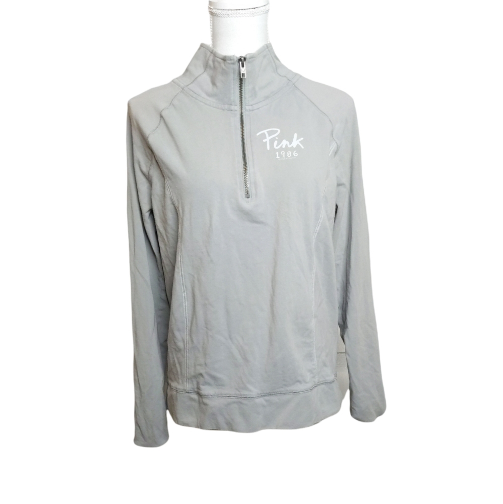 Victoria's secret pink quarter zip pullover VS yoga large